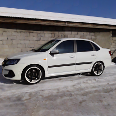 Накладки на пороги "Gr@nt@ Sport" для B@3 2190, 2191 L@DA Gr@nt@